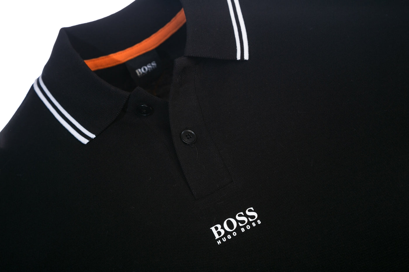 BOSS PChup Polo Shirt in Black
