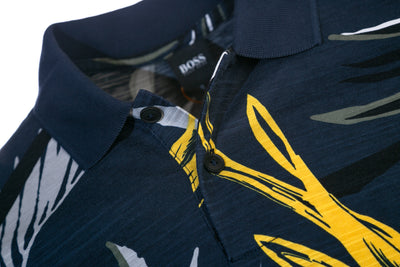 BOSS Peleaf Polo Shirt in Navy