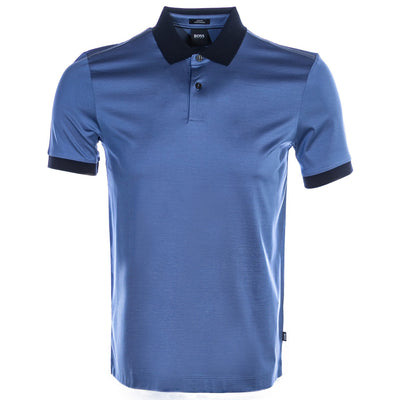 BOSS Penrose 22 Polo Shirt in Airforce Blue