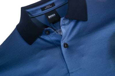 BOSS Penrose 22 Polo Shirt in Airforce Blue
