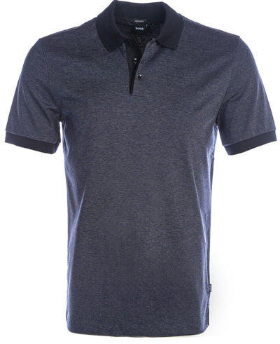 BOSS Piket 32 Polo Shirt in Navy