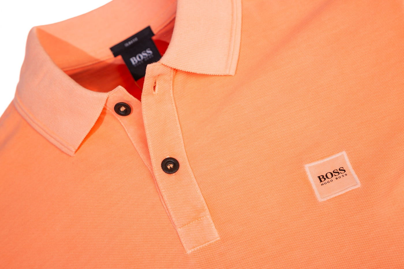 BOSS Prime Polo Shirt in Bright Orange