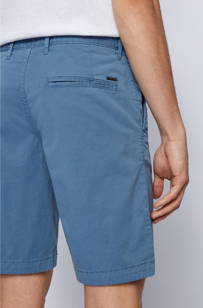 BOSS Schino-Slim-Shorts 2 Short in Airforce Blue Model 3 
