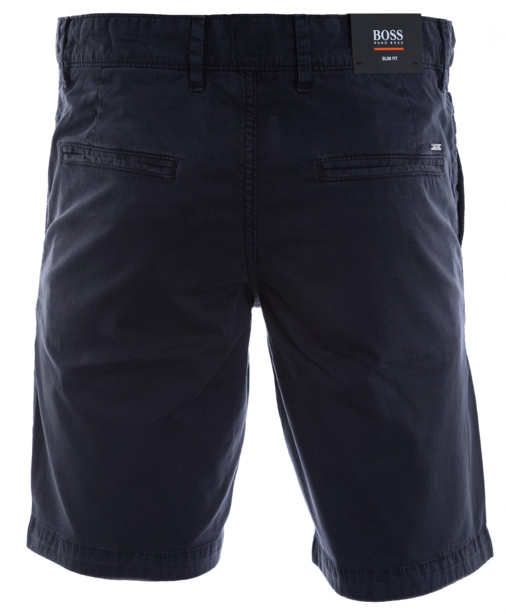 BOSS Schino-Slim-Shorts 2 Short in Navy