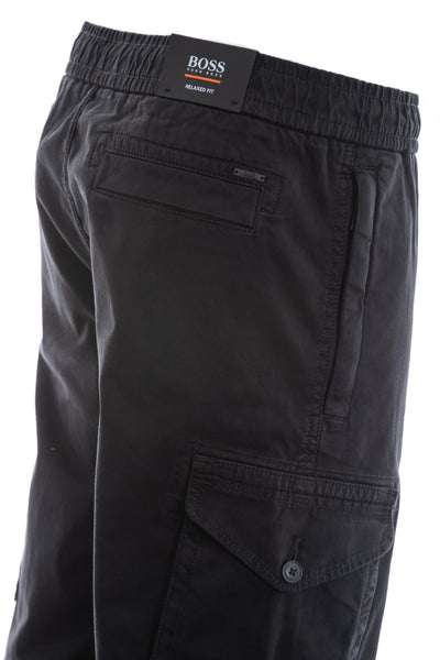 BOSS Seiland Cargo Trouser in Black