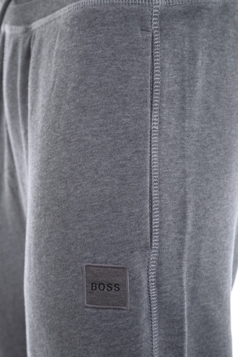 BOSS Sestart Sweatpant in Silver