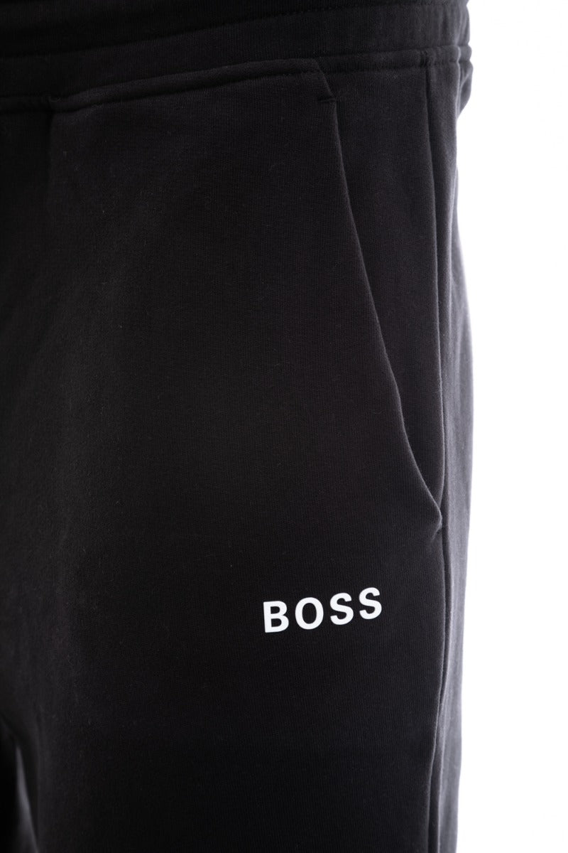 BOSS Skeevo 1 Sweat Pant in Black Logo