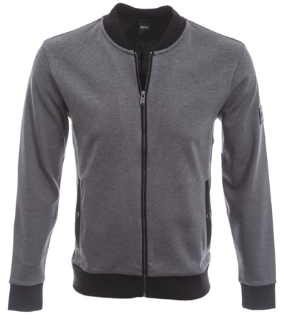 BOSS Skiles 40 Sweat Top in Black Front