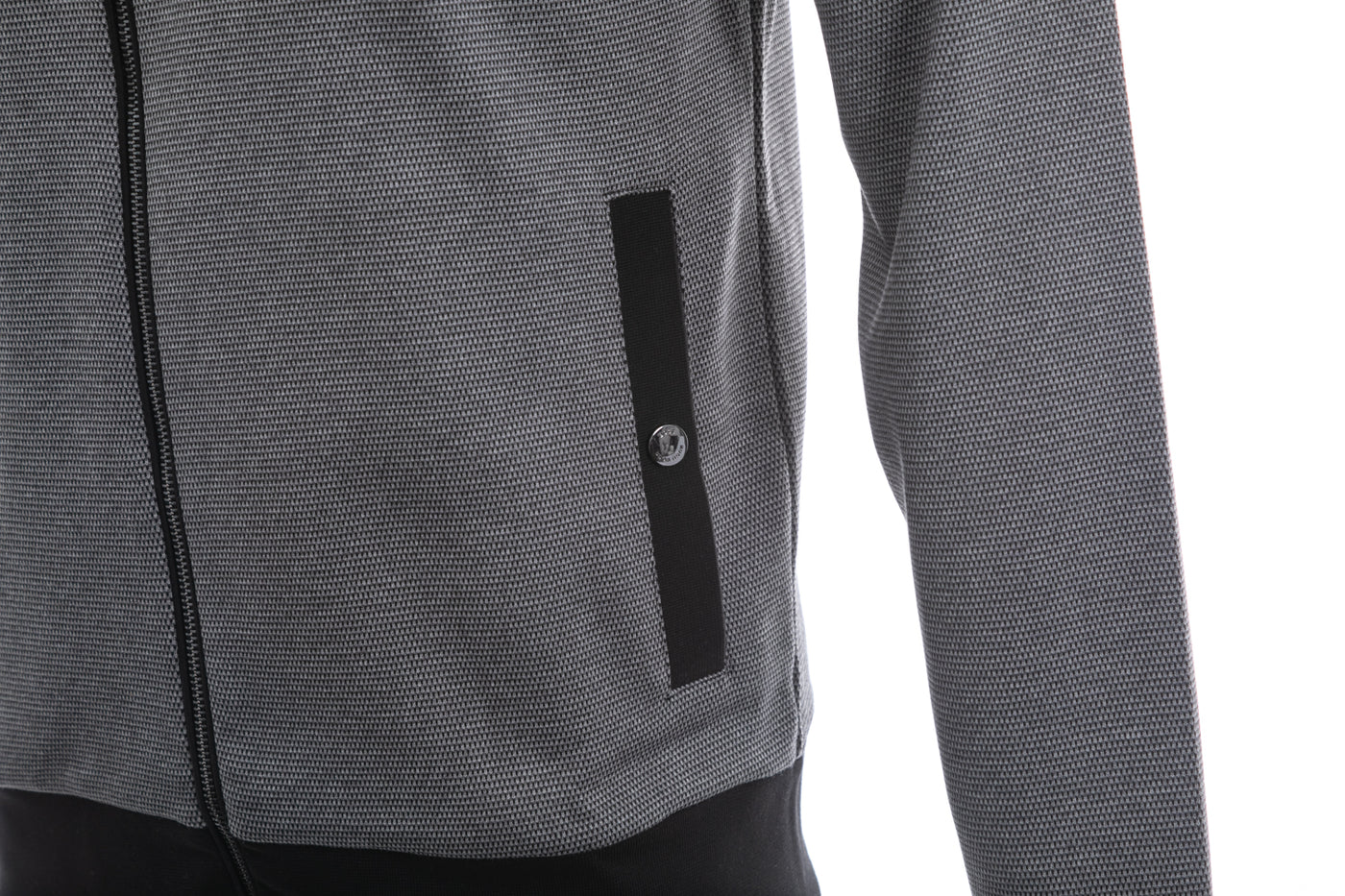 BOSS Skiles 40 Sweat Top in Black Pocket