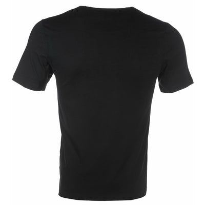 BOSS T Shirt 3 Pack in White Black Grey black back