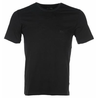 BOSS T Shirt 3 Pack in White Black Grey black front