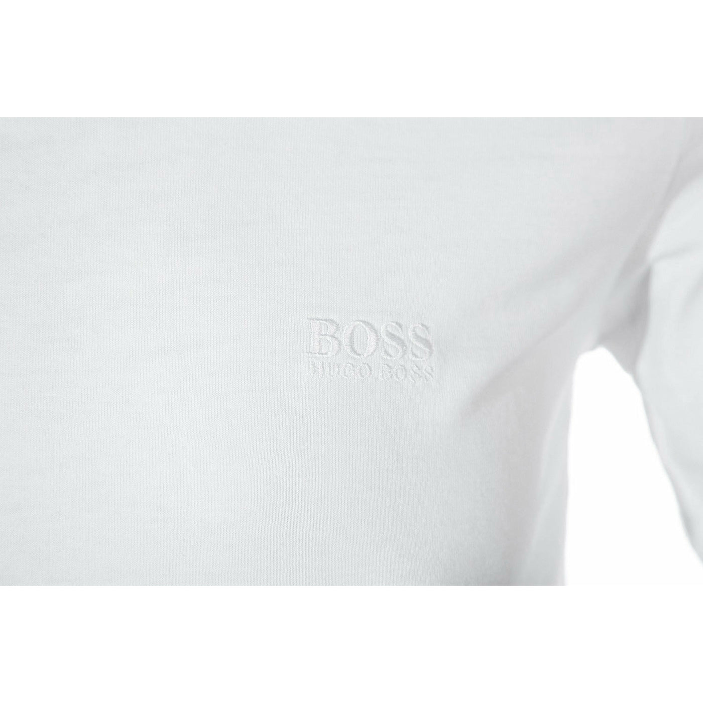 BOSS T Shirt 3 Pack in White Black Grey white logo