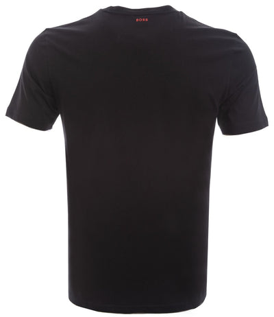 BOSS Tdraw T-Shirt in Black Wolf Back