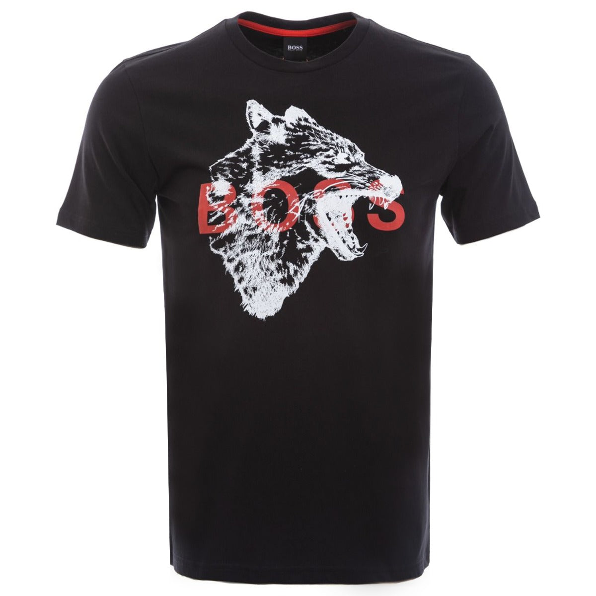 BOSS Tdraw T-Shirt in Black Wolf Main