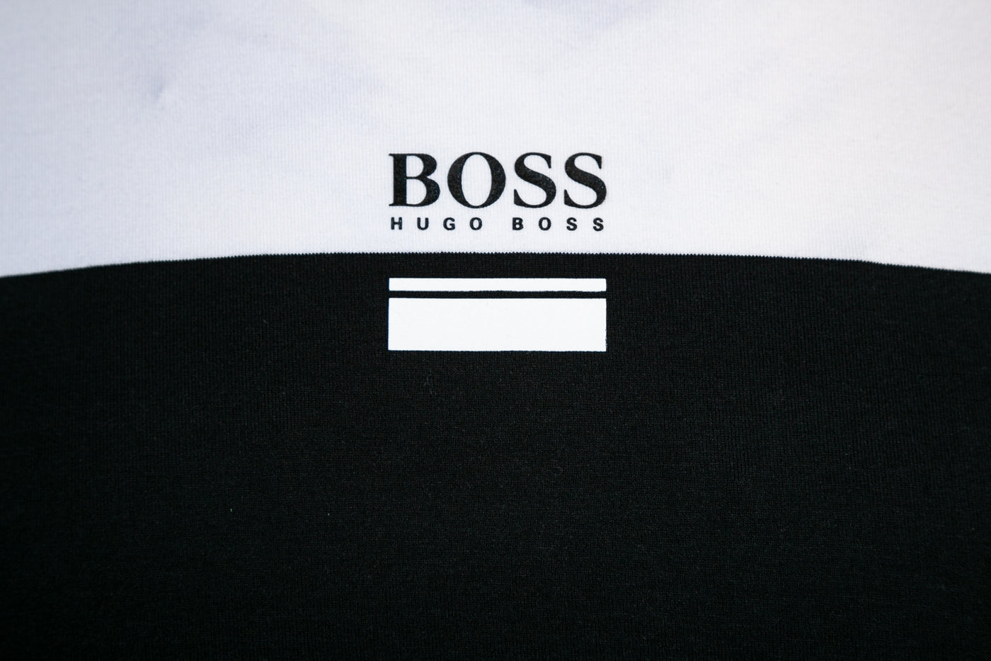 BOSS Tee 6 T Shirt in Black & White