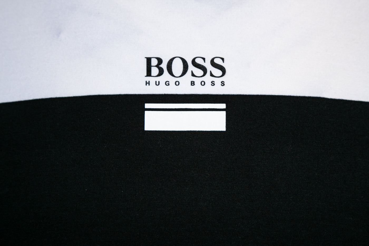 BOSS Tee 6 T Shirt in Black & White
