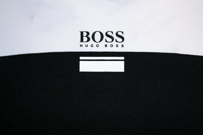 BOSS Tee 6 T Shirt in Black & White