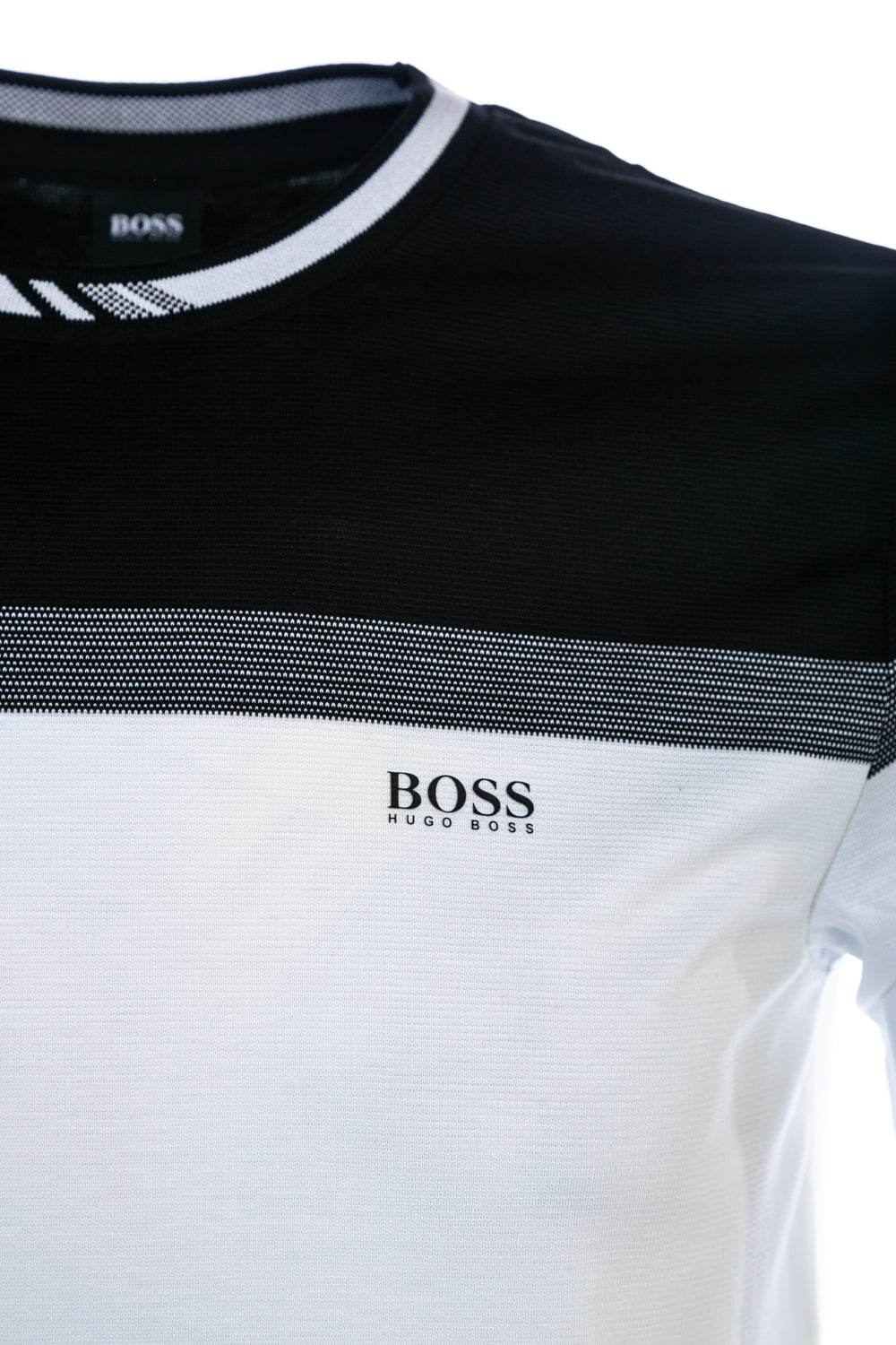 BOSS Tee 8 T Shirt in Black & White