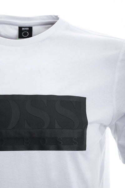 BOSS Tee Batch 1 T Shirt in White Chest
