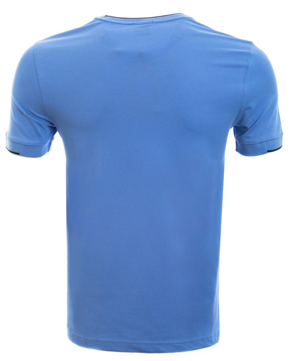 BOSS Tee Batch T Shirt in Sky Blue Back