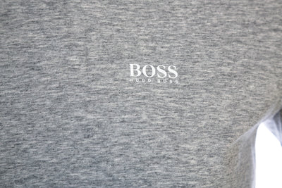 BOSS Togn Long Sleeve T Shirt in Light Grey