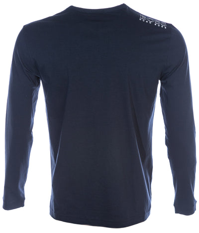 BOSS Togn Long Sleeve T-Shirt in Navy