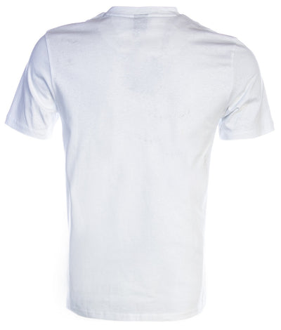 BOSS Troaar 5 T Shirt in White & Yellow Palm