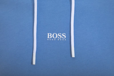 BOSS Weedo 2 Sweat Top in Baby Blue Logo