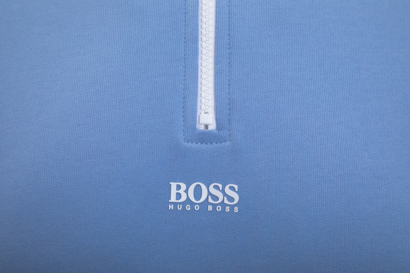 BOSS Zapper 2 Sweat Top in Baby Blue Logo