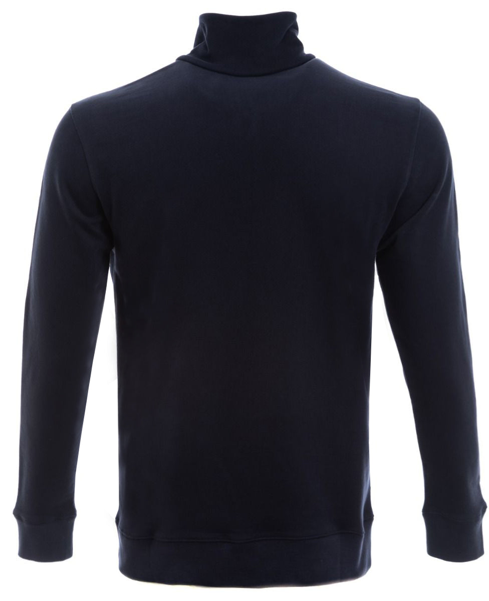 BOSS Zapper 2 Sweat Top in Navy Back