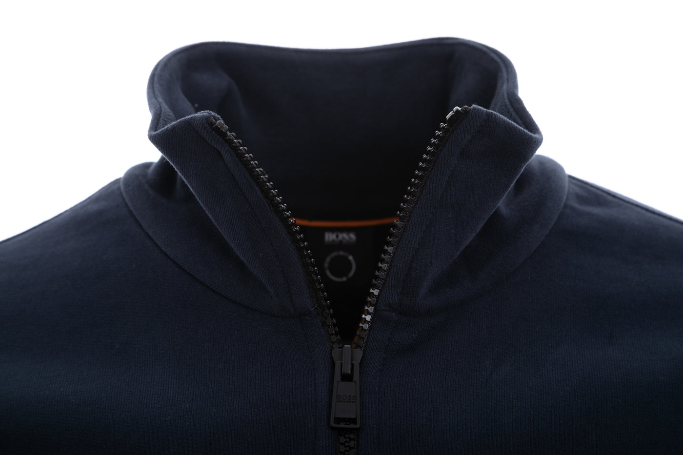 BOSS Zapper 2 Sweat Top in Navy Zip
