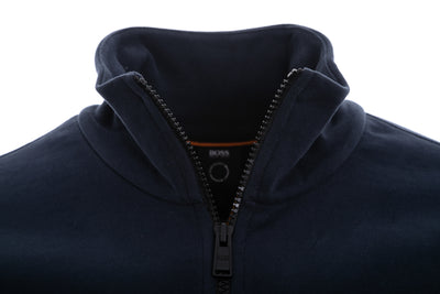 BOSS Zapper 2 Sweat Top in Navy Zip