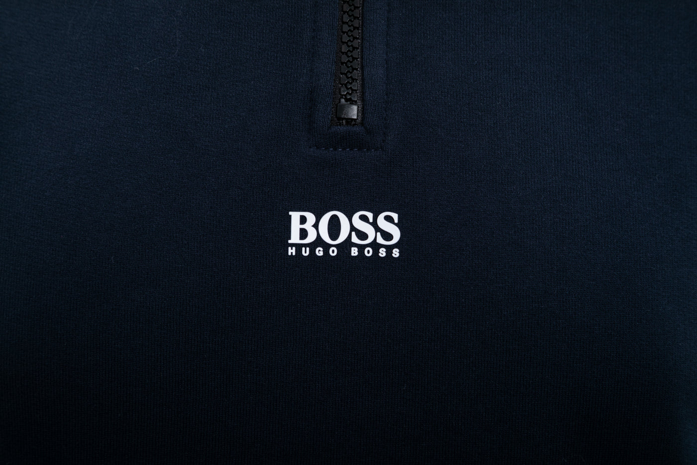 BOSS Zapper 2 Sweat Top in Navy Logo