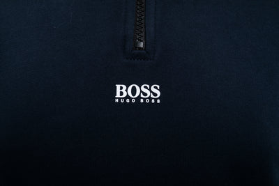 BOSS Zapper 2 Sweat Top in Navy Logo