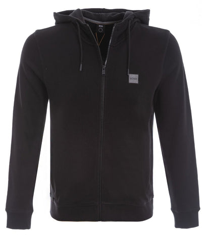 BOSS Zetalk 1 Sweat Top in Black Front