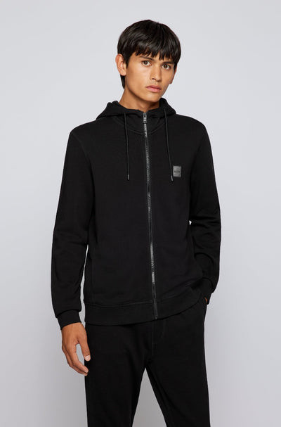 BOSS Zetalk 1 Sweat Top in Black Model 1