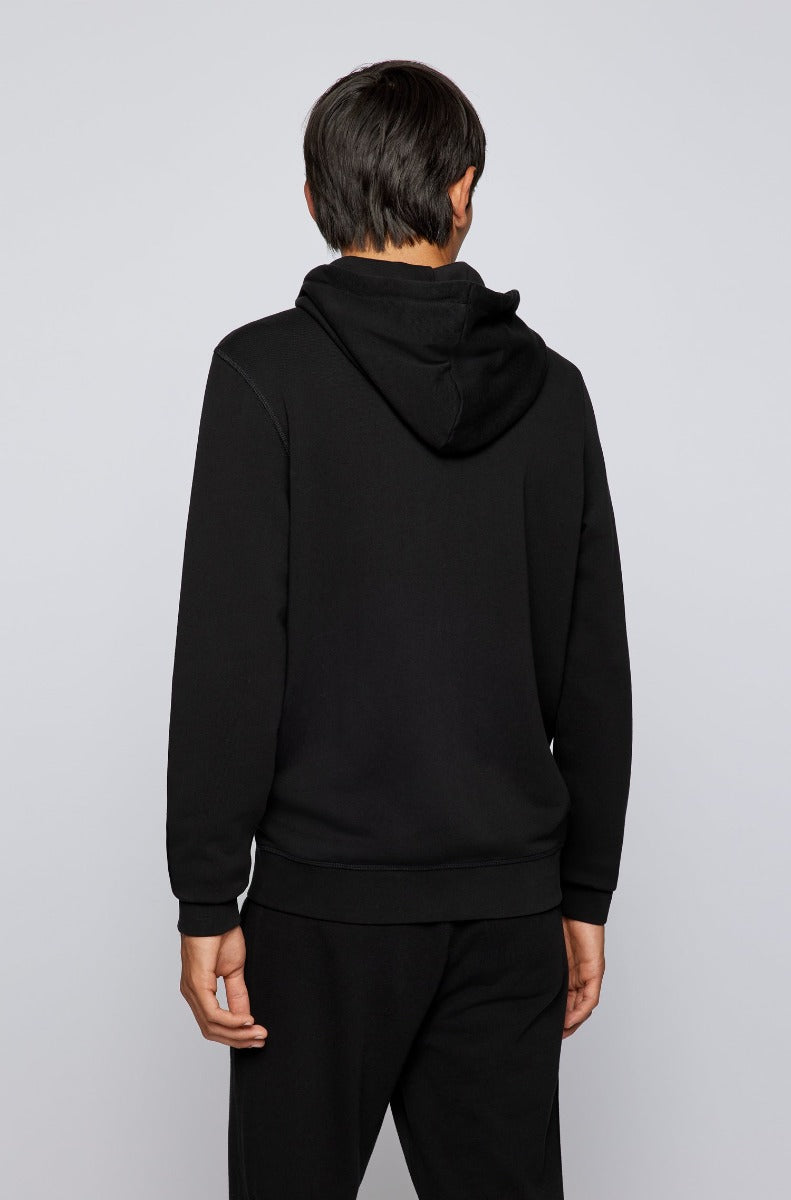 BOSS Zetalk 1 Sweat Top in Black Model 2