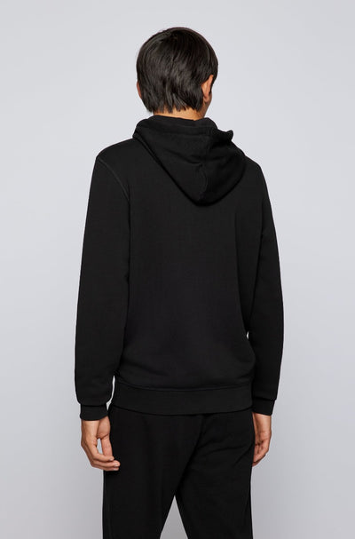 BOSS Zetalk 1 Sweat Top in Black Model 2