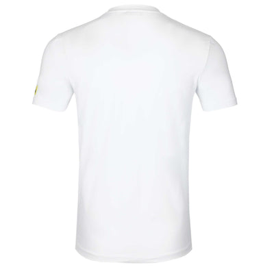 Dsquared2 Icon Label T Shirt in White & Yellow Back