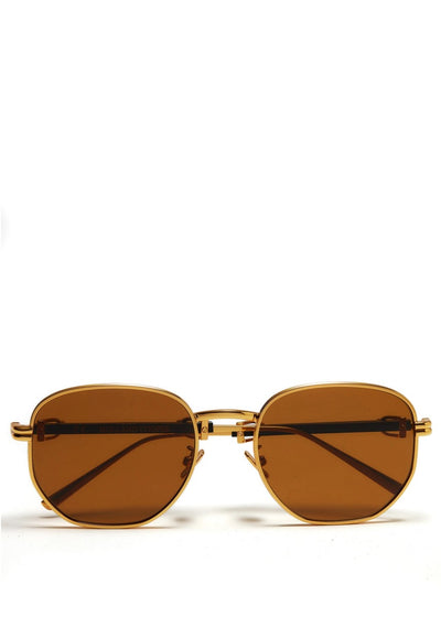 Holland Cooper Monaco Sunglasses in Gold