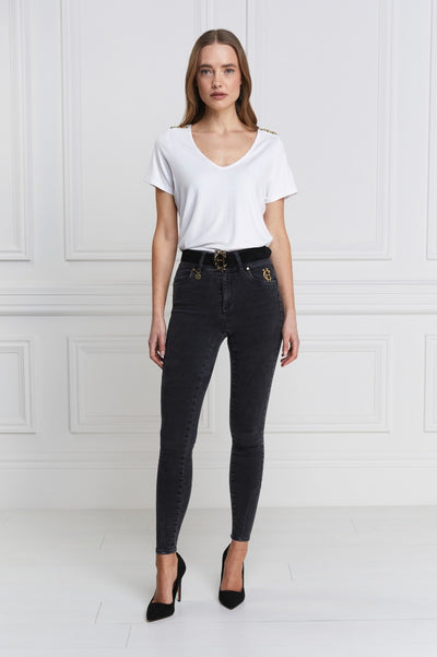 Holland Cooper Jodhpur Ladies Jean in Washed Black