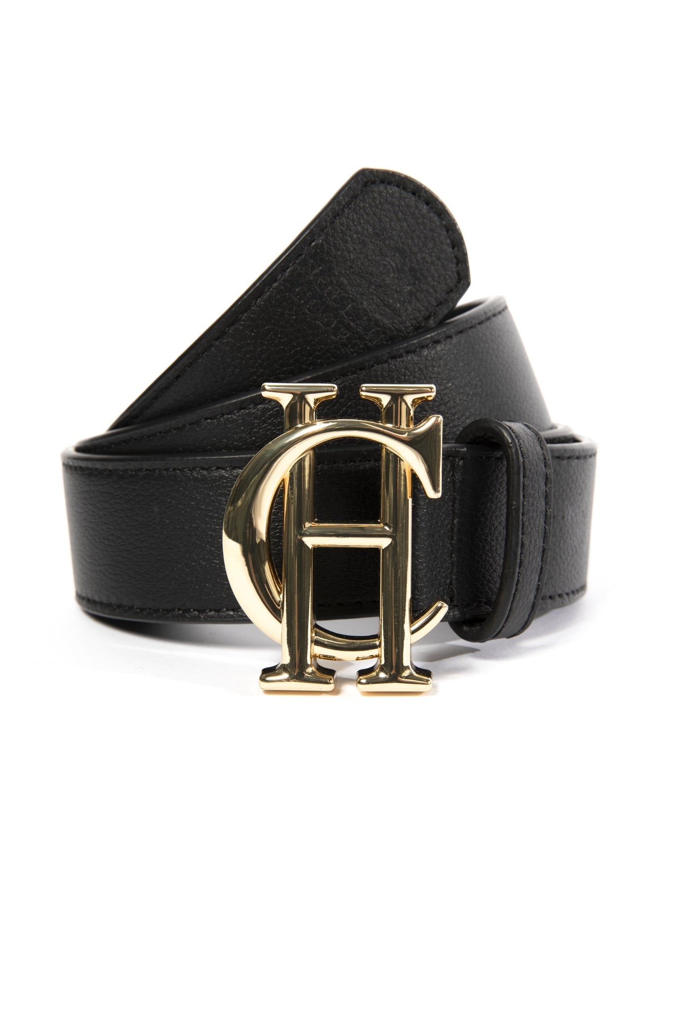 Holland Cooper Classic Ladies Belt in Black and Gold