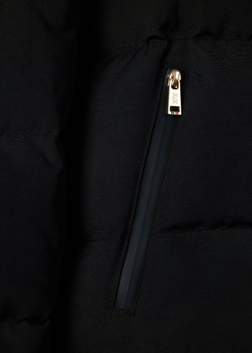 Holland Cooper Colorado Down Jacket in Black Pocket