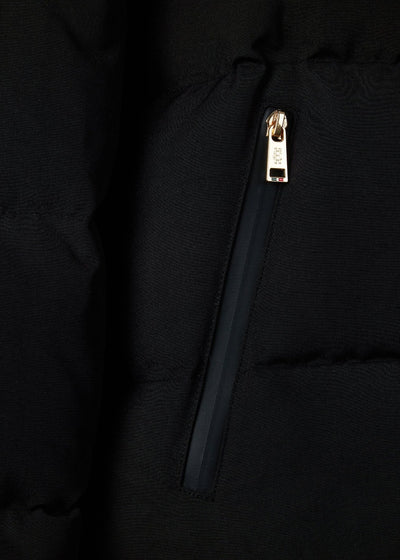 Holland Cooper Colorado Down Jacket in Black Pocket