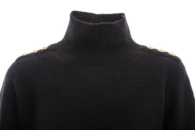 Holland Cooper Heritage Argyle Knit in Black