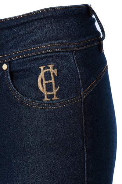 Holland Cooper Jodhpur Ladies Jean in Deep Indigo Detail