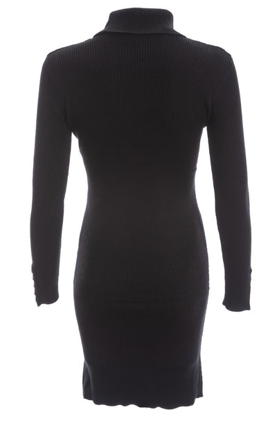 Holland Cooper Kensington Jumper Dress in Black