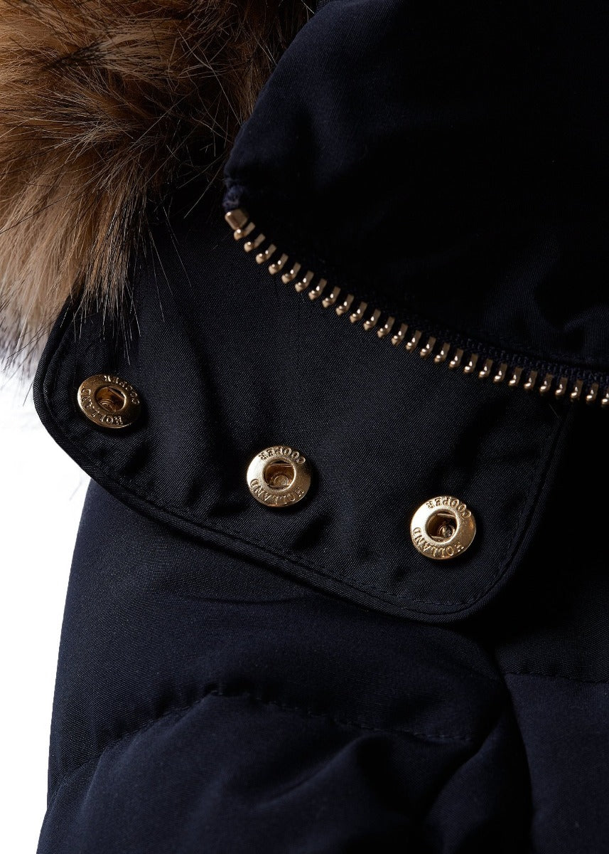 Holland Cooper The Wellington Coat in Navy