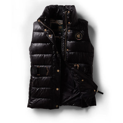 Holland Cooper Valais Quilted Ladies Gilet in Black