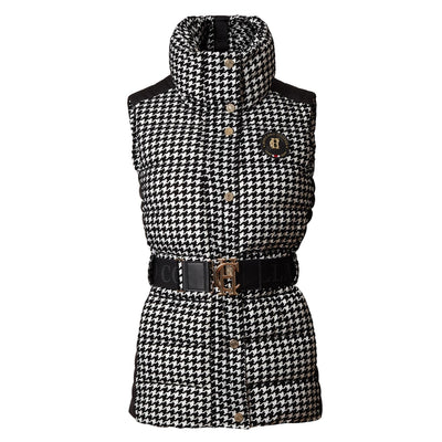 Holland Cooper Valais Quilted Ladies Gilet in Houndstooth